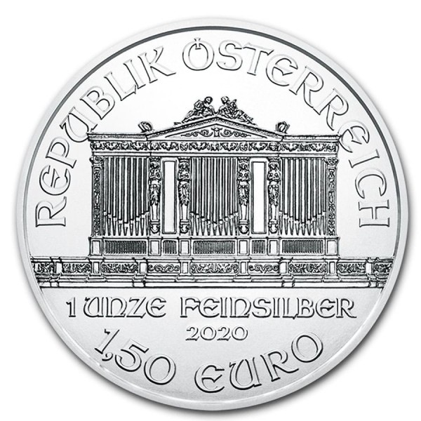 Silver Vienna Philharmonics Coin 2020 - 1 oz